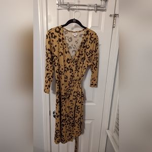 LuLaRoe Michelle wrap dress, L
